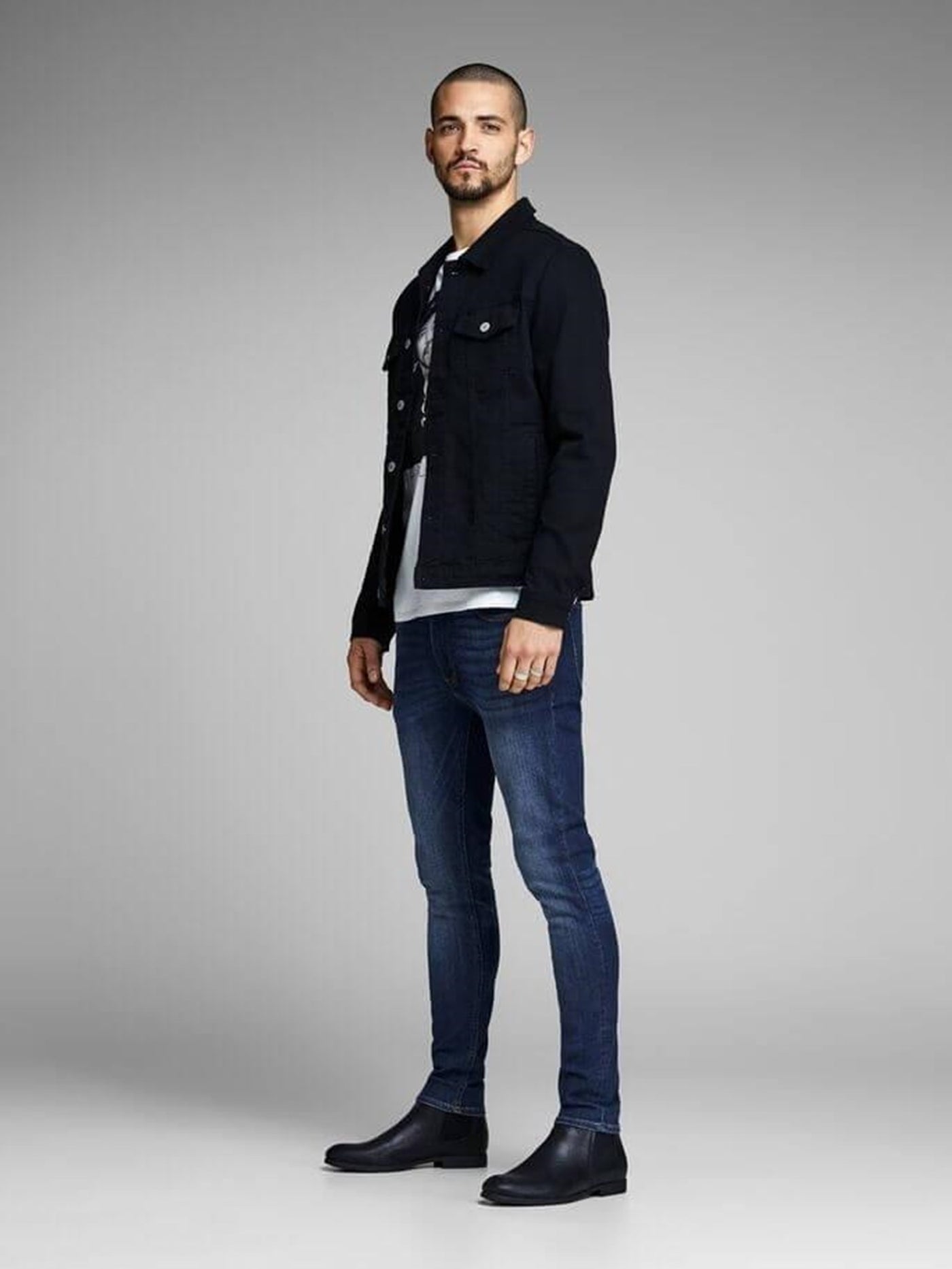 Liam Skinny fit - Blue Denim - Jack & Jones - Blue 5