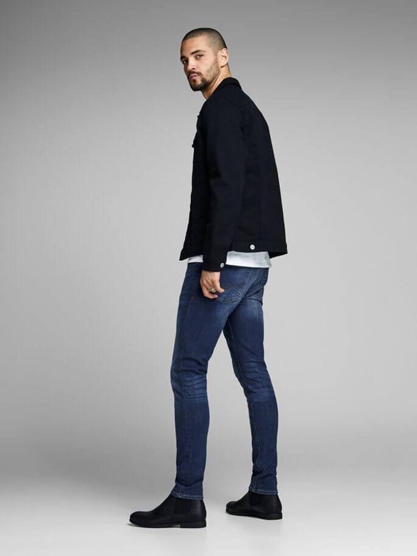 Liam Skinny fit - Blue Denim - Jack & Jones - Blue 2