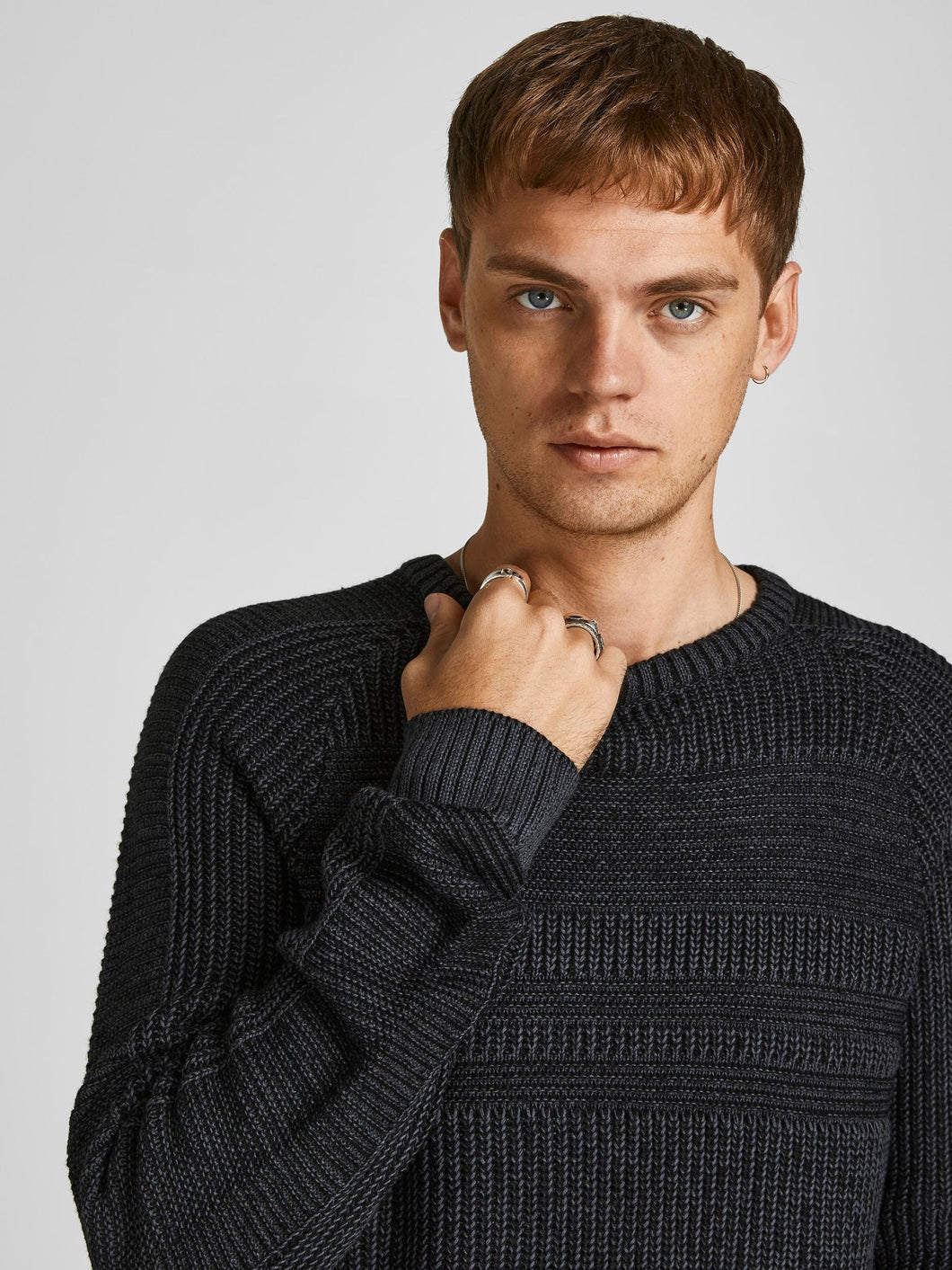 Power Crew Neck - Black - Jack & Jones - Black