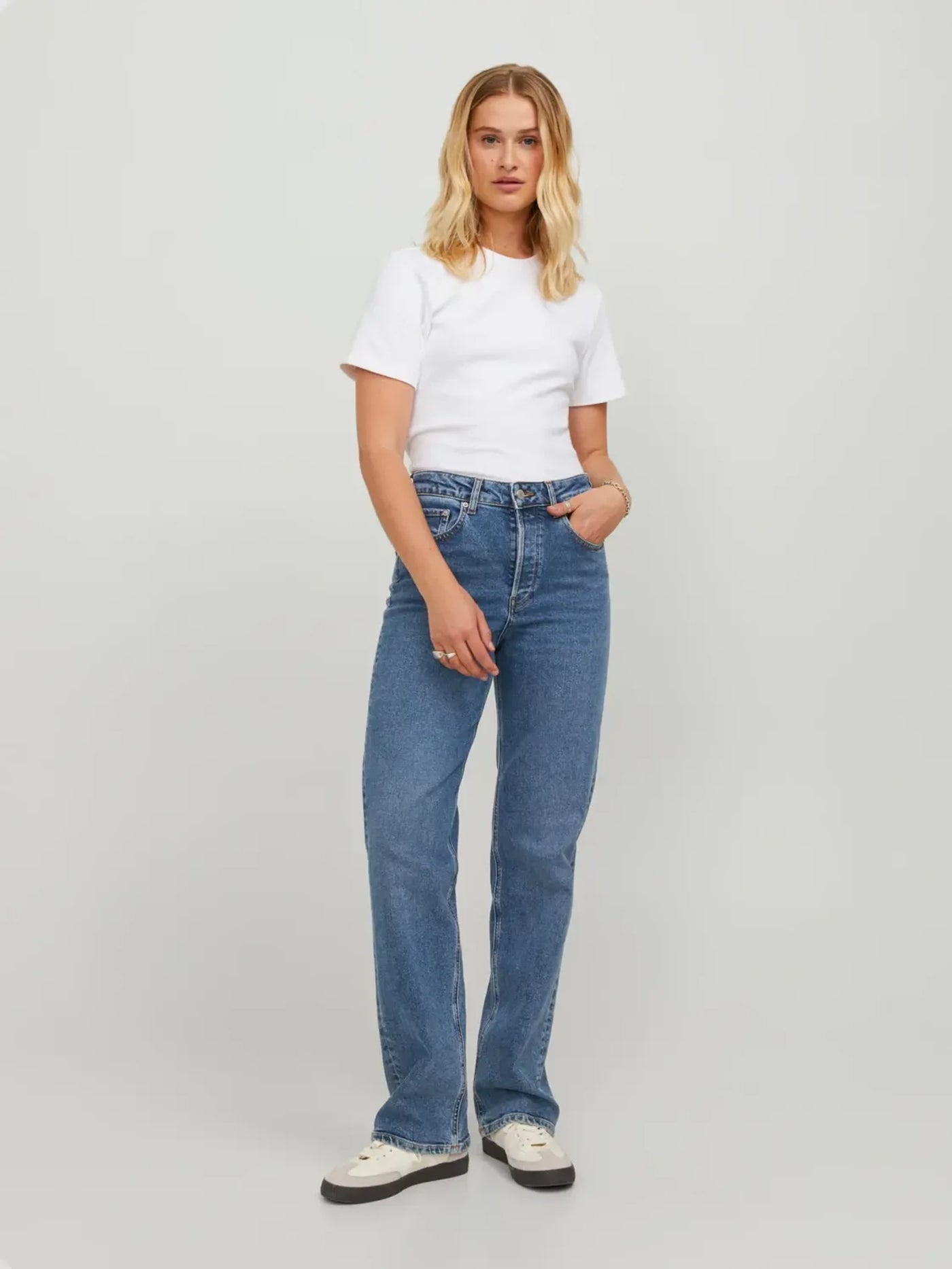 The Original Performance Loose Jeans - Medium Blue Denim - TeeShoppen - Blue 3