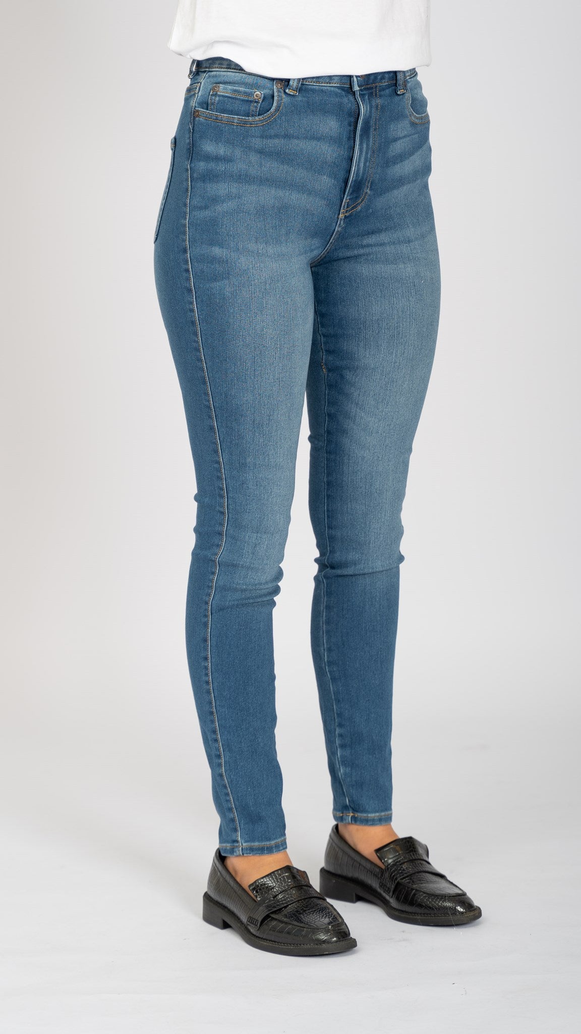 The Original Performance Skinny Jeans - Light Blue Denim - TeeShoppen - Blue 2