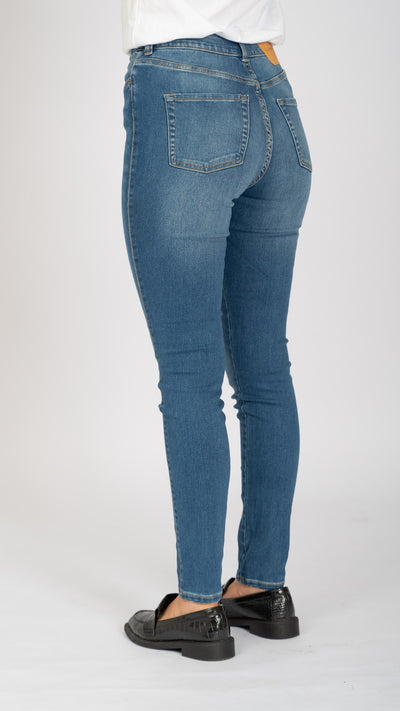 The Original Performance Skinny Jeans - Light Blue Denim - TeeShoppen - Blue 5