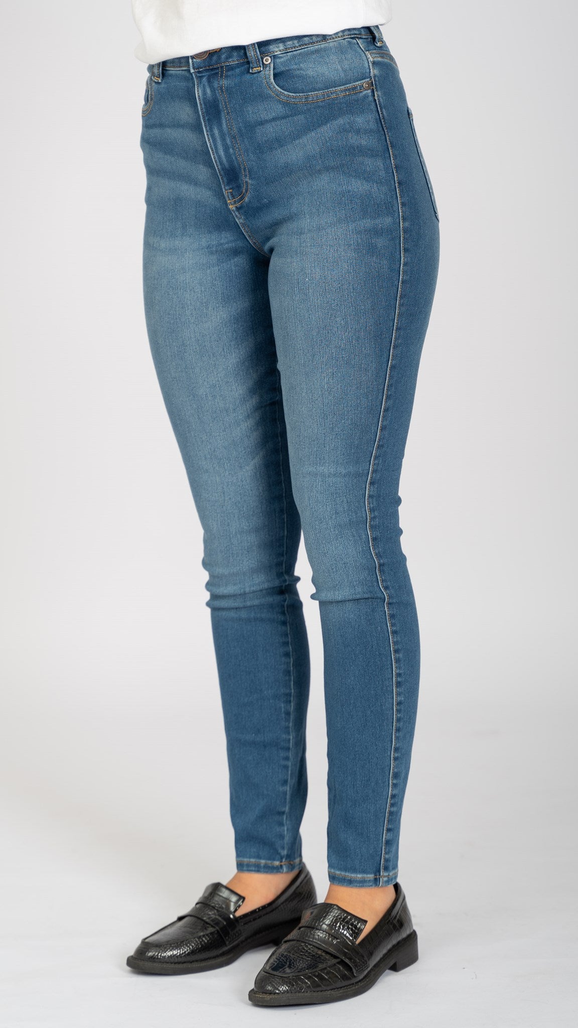 The Original Performance Skinny Jeans - Light Blue Denim - TeeShoppen - Blue 6