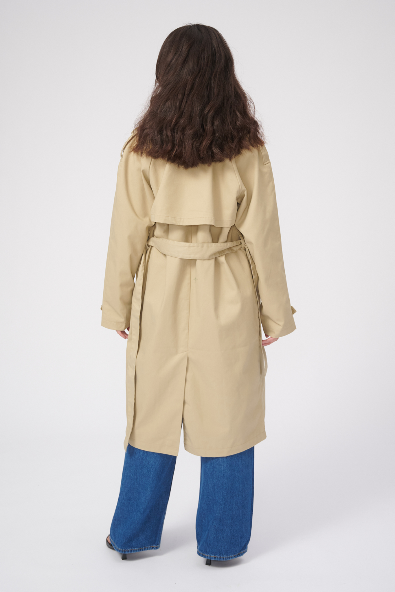 Linea trenchcoat - Beige - TeeShoppen - Khaki 2