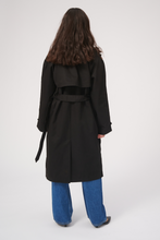 Load image into Gallery viewer, Linea trenchcoat - Sort - TeeShoppen - Black 2
