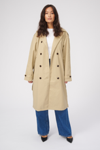 Charger l&#39;image dans la galerie, Linea trenchcoat - Beige - TeeShoppen - Khaki
