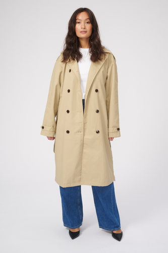 Linea trenchcoat - Beige - TeeShoppen - Khaki