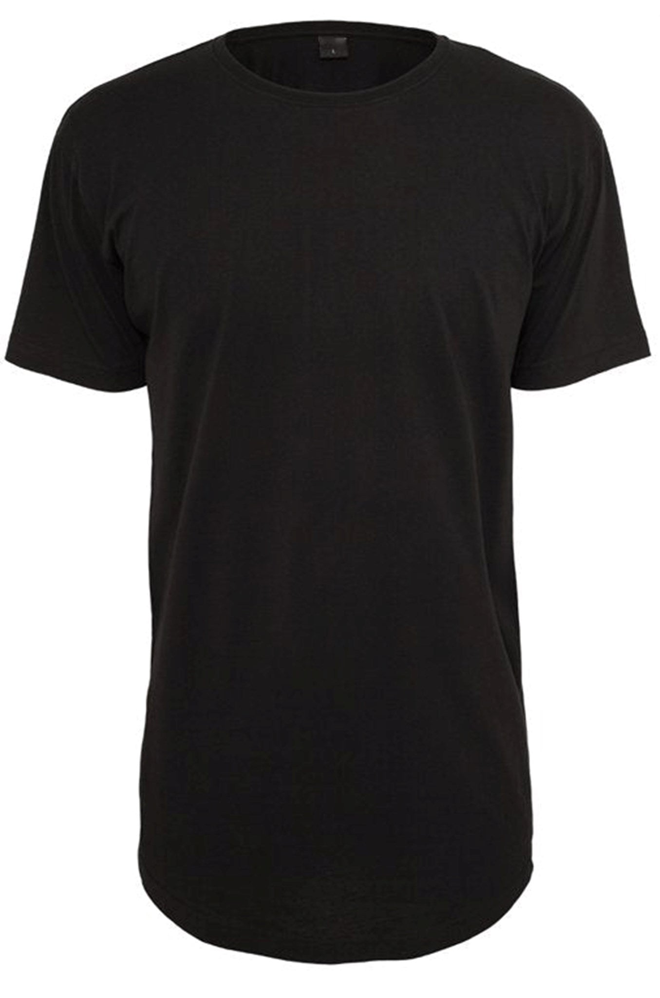 Long T-shirt - Black - TeeShoppen - Black 2