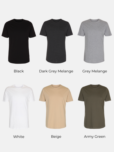 Long T-shirt – Package Deal (6 pcs.)