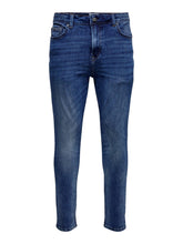 Load image into Gallery viewer, Loom Slim Jeans - Blue Denim - Only &amp; Sons - Blue
