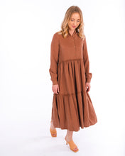 Load image into Gallery viewer, Laura dress - Mocca - PIECES - Orange 2
