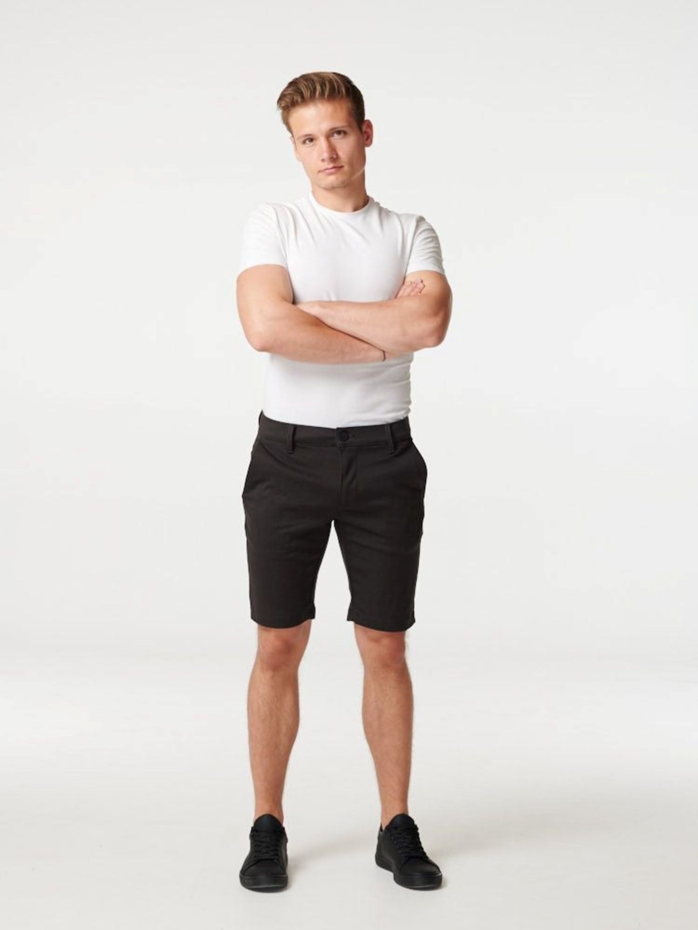 Performance Shorts - Dark Gray - TeeShoppen - Black