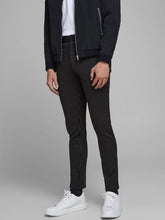 Load image into Gallery viewer, Marco Phil Pants - Black and white striped - Jack &amp; Jones - Black 8
