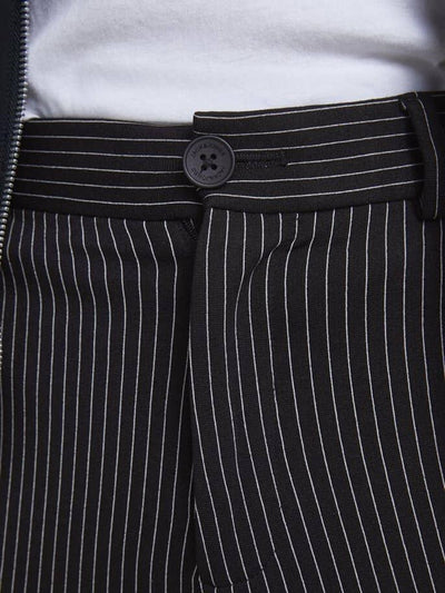 Marco Phil Pants - Black and white striped - Jack & Jones - Black 7