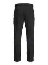 Load image into Gallery viewer, Marco Phil Pants - Black and white striped - Jack &amp; Jones - Black 2
