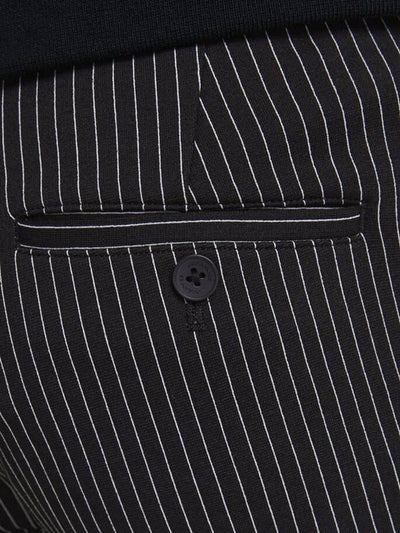 Marco Phil Pants - Black and white striped - Jack & Jones - Black 5