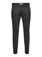 Load image into Gallery viewer, Mark Pants - Dark gray with small cubes - Only &amp; Sons - Grey
