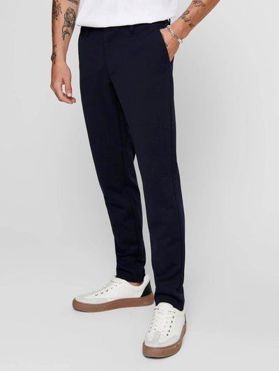 Mark Pants - Navy (stretch pants) - Only & Sons - Blue