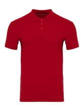 Carregar imagem no visualizador da galeria, Muscle Polo Shirt - Red - TeeShoppen - Red 5
