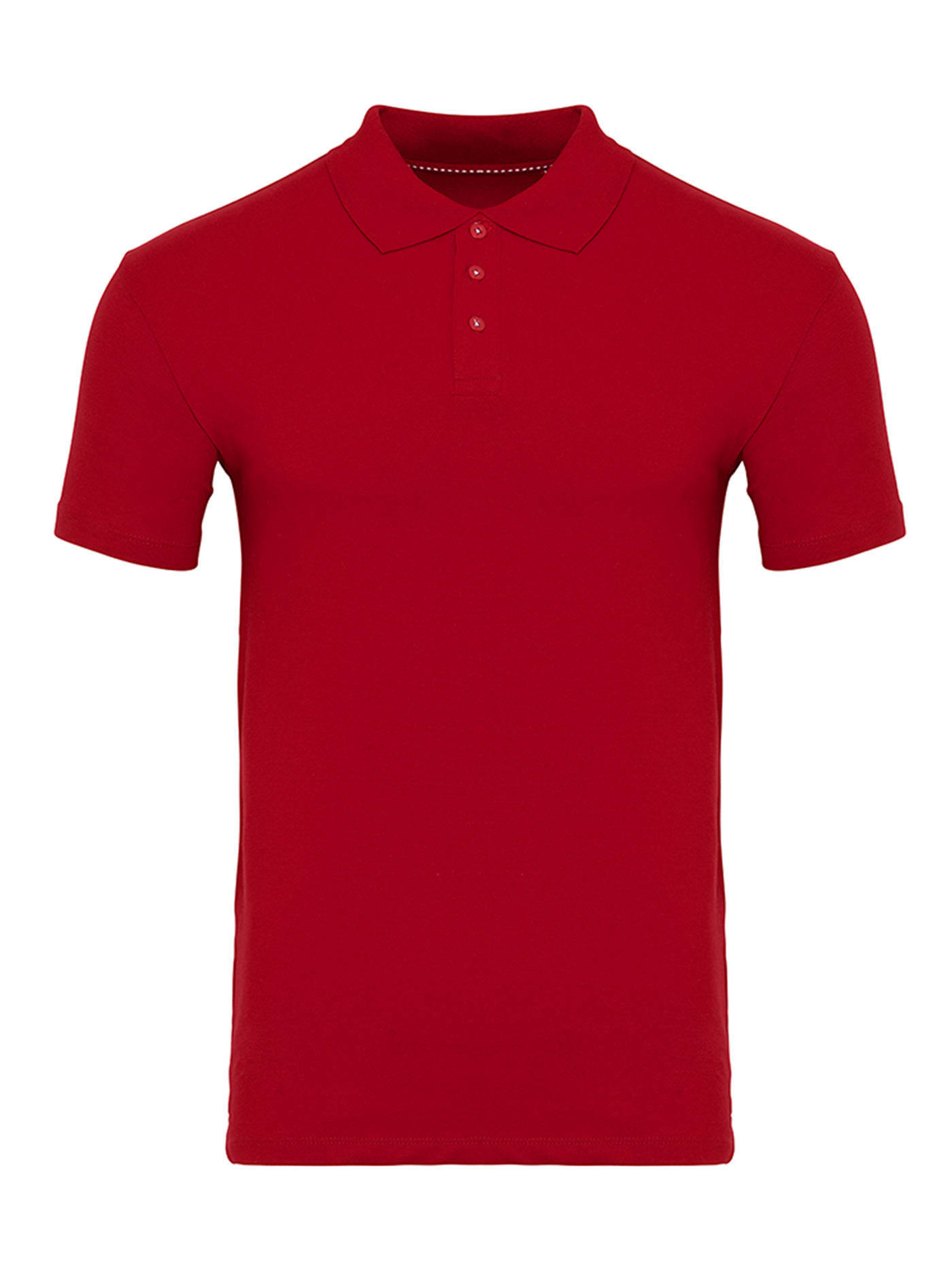 Muscle Polo Shirt - Red - TeeShoppen - Red 5