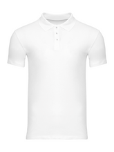 Load image into Gallery viewer, Muscle Polo Shirt - White - TeeShoppen - White 5
