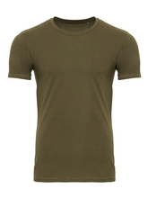 Carregar imagem no visualizador da galeria, Muscle T-shirt - Army Green - TeeShoppen - White 6
