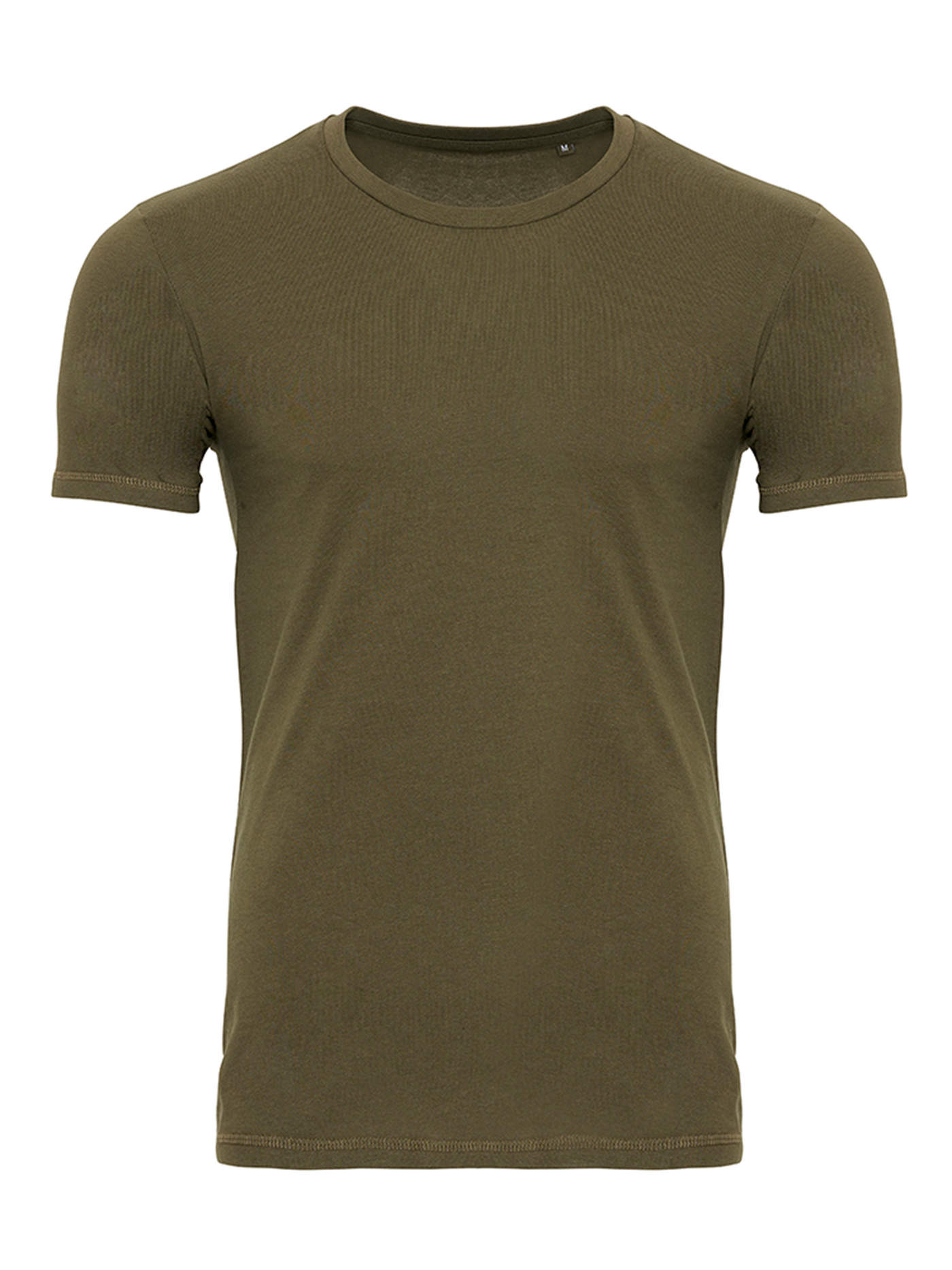 Muscle T-shirt - Army Green - TeeShoppen - White 6