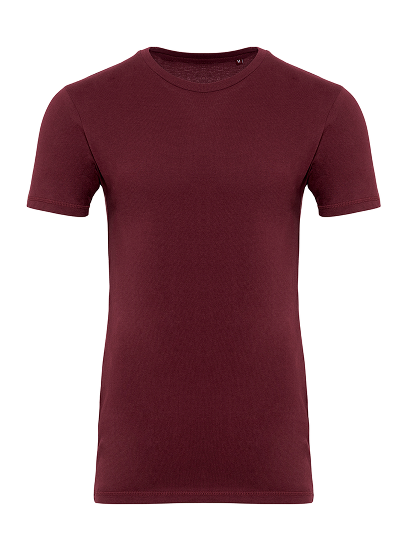 Muscle T-shirt - Burgundy Red - TeeShoppen - Red 8