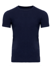 Load image into Gallery viewer, Muscle T-shirt - Navy - TeeShoppen - Blue 7
