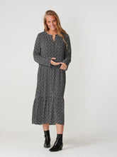 Carregar imagem no visualizador da galeria, Anna long-sleeved dress - Black - Amis de Copenhague - Black
