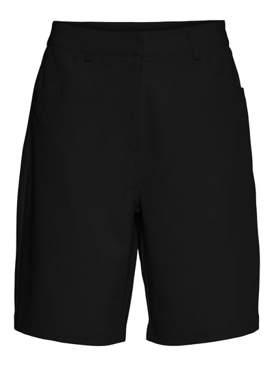 Drew High Waist Wide Shorts - Black - Noisy May - Black 2