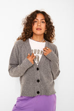 Load image into Gallery viewer, Ian Long Sleeve Cardigan - Medium Gray - Noisy May - Grey
