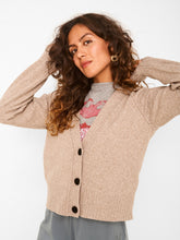 Load image into Gallery viewer, Ian Long Sleeve Cardigan - Nomad - Noisy May - Khaki
