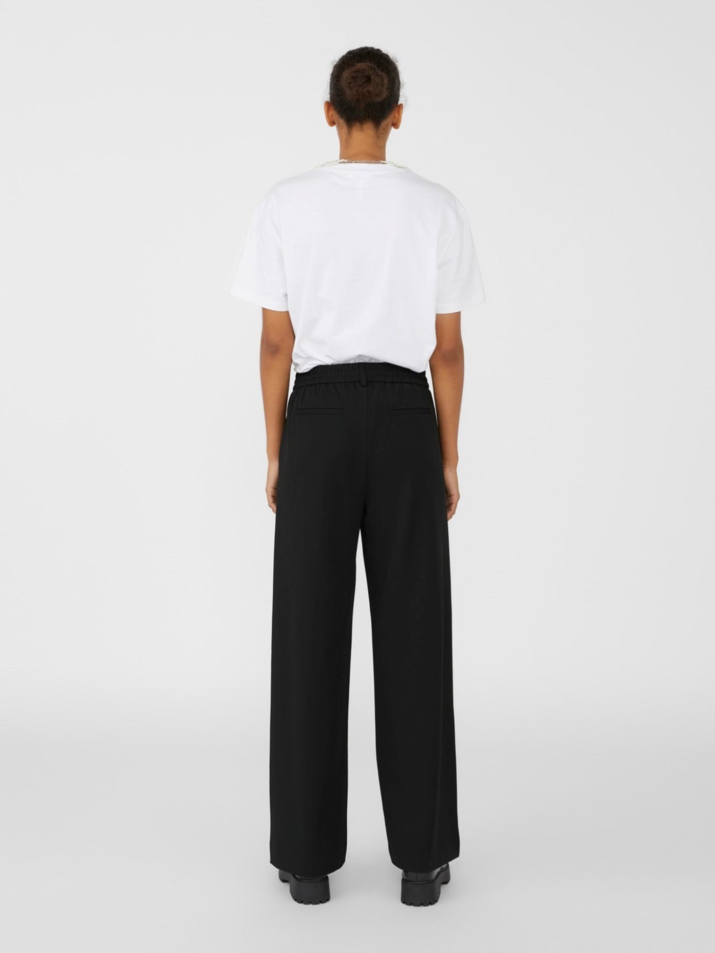 Lisa Wide Pants - Black - Object - Black 8