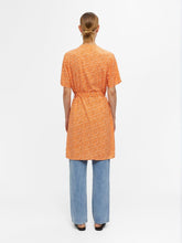 Charger l&#39;image dans la galerie, Ema Elise Shirt Dress - Autumn Sunset - Object - Orange 5
