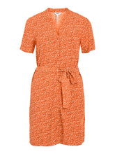 Charger l&#39;image dans la galerie, Ema Elise Shirt Dress - Autumn Sunset - Object - Orange 6
