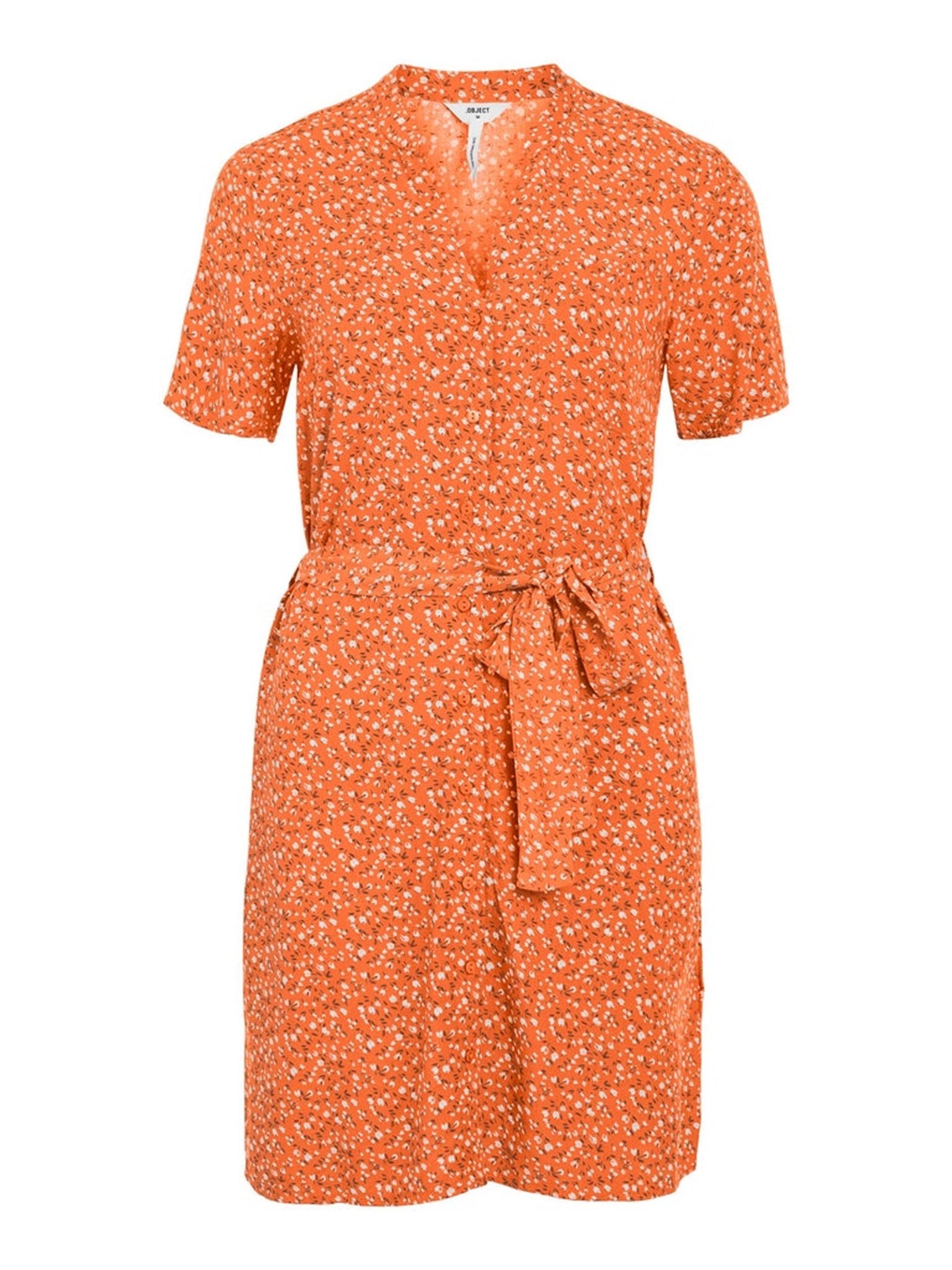 Ema Elise Shirt Dress - Autumn Sunset - Object - Orange 6