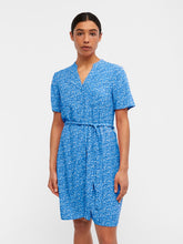 Carica l&#39;immagine nel visualizzatore di Gallery, Ema Elise Shirt Dress - Marina - Object - Blue
