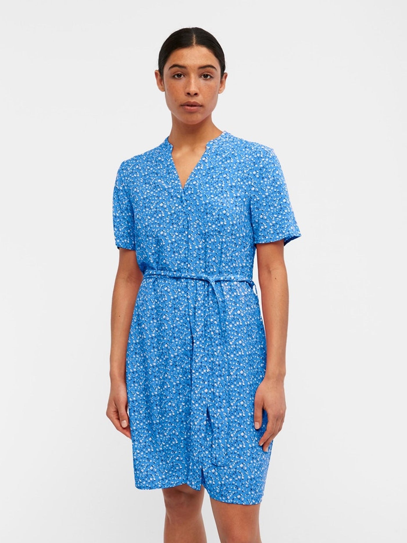 Ema Elise Shirt Dress - Marina - Object - Blue