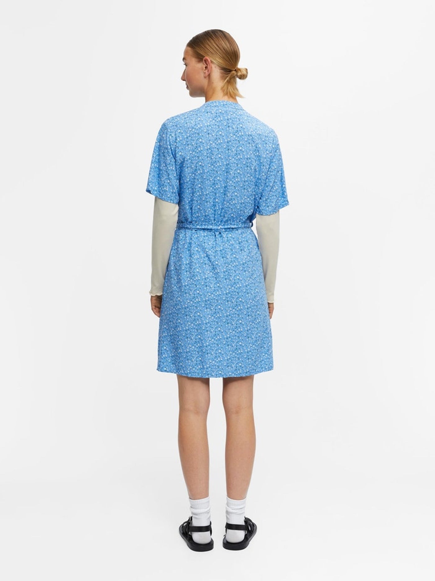 Ema Elise Shirt Dress - Marina - Object - Blue 5