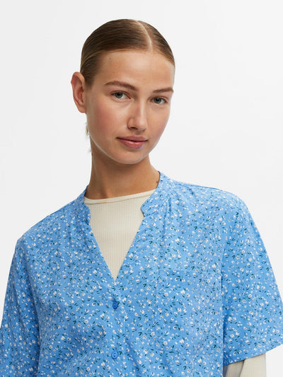 Ema Elise Shirt Dress - Marina - Object - Blue 3