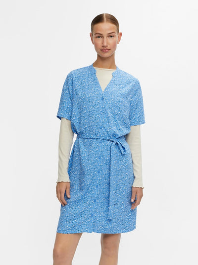 Ema Elise Shirt Dress - Marina - Object - Blue 6