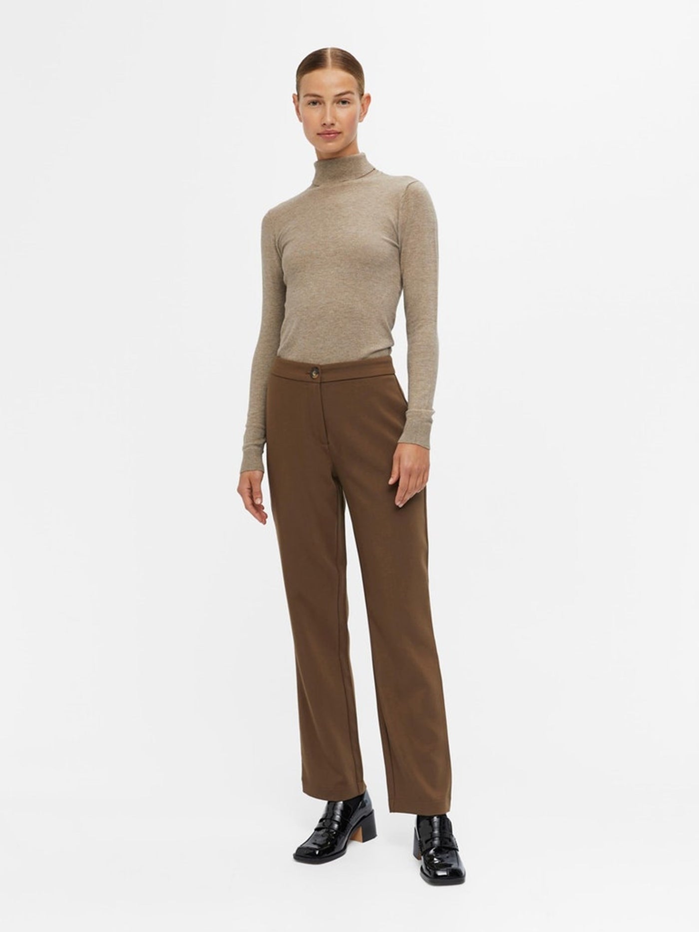 Thess Turtleneck - Fossil - Object - Khaki 3