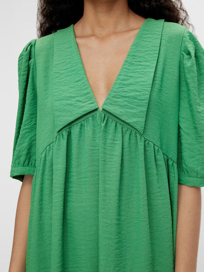 Alaia Long Dress - Artichoke Green - Object - Green 2