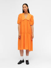 Carregar imagem no visualizador da galeria, Alaia Long Dress - Autumn Sunset - Object - Orange 3
