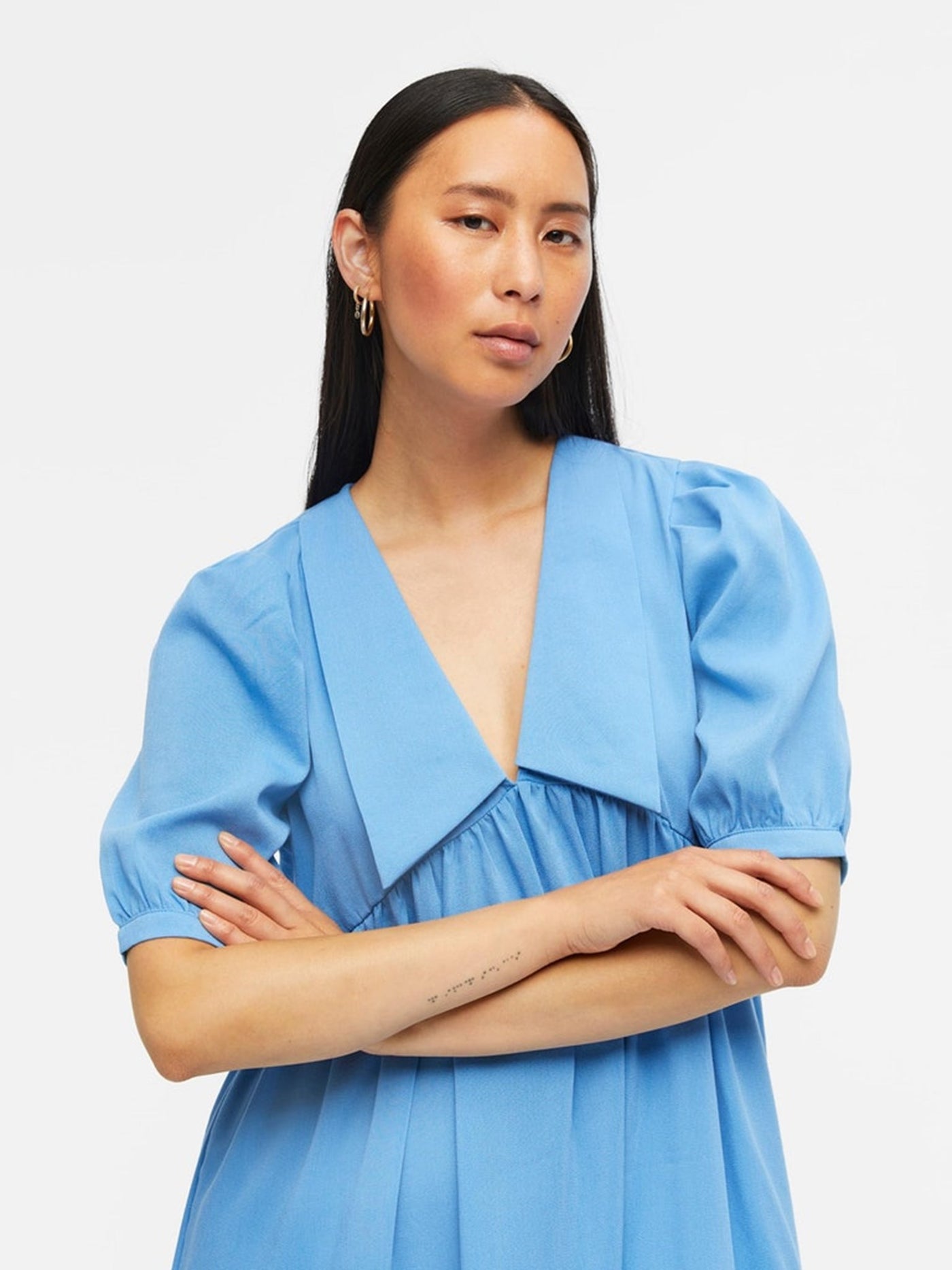 Alaia Long Dress - Marina - Object - Blue