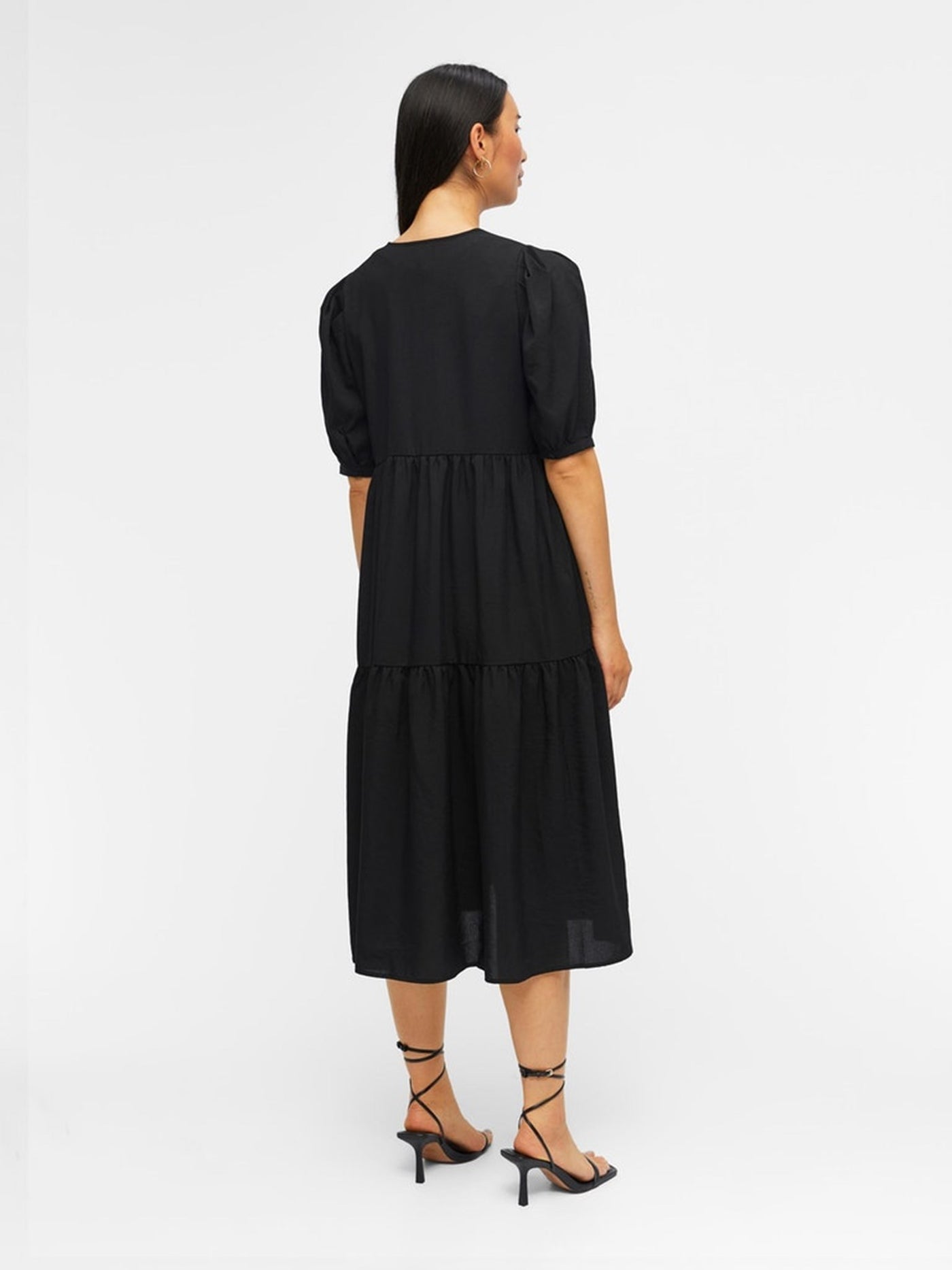 Alaia Long Dress - Black - Object - Black 4