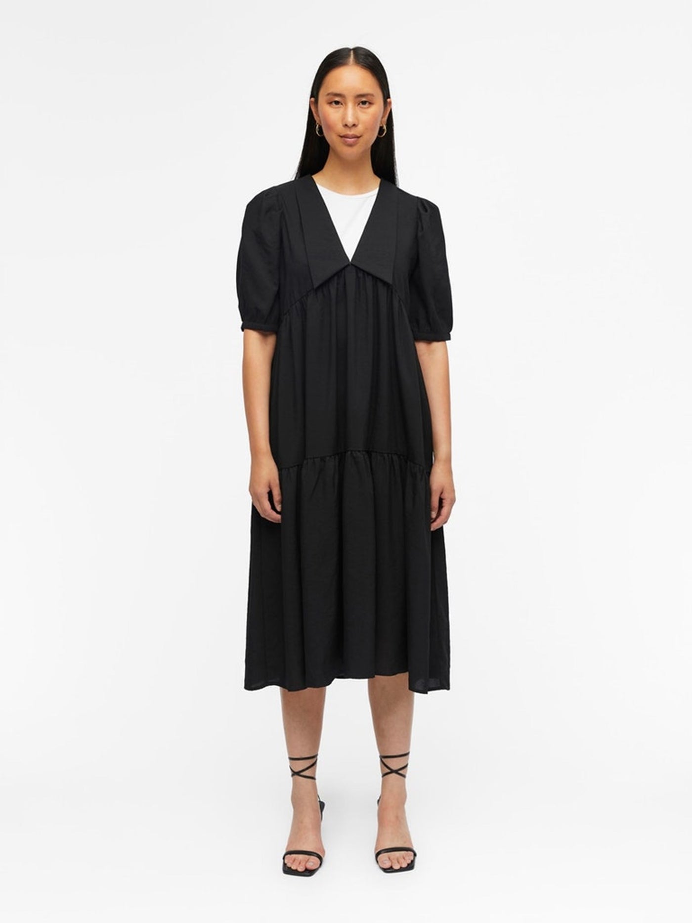 Alaia Long Dress - Black - Object - Black 3