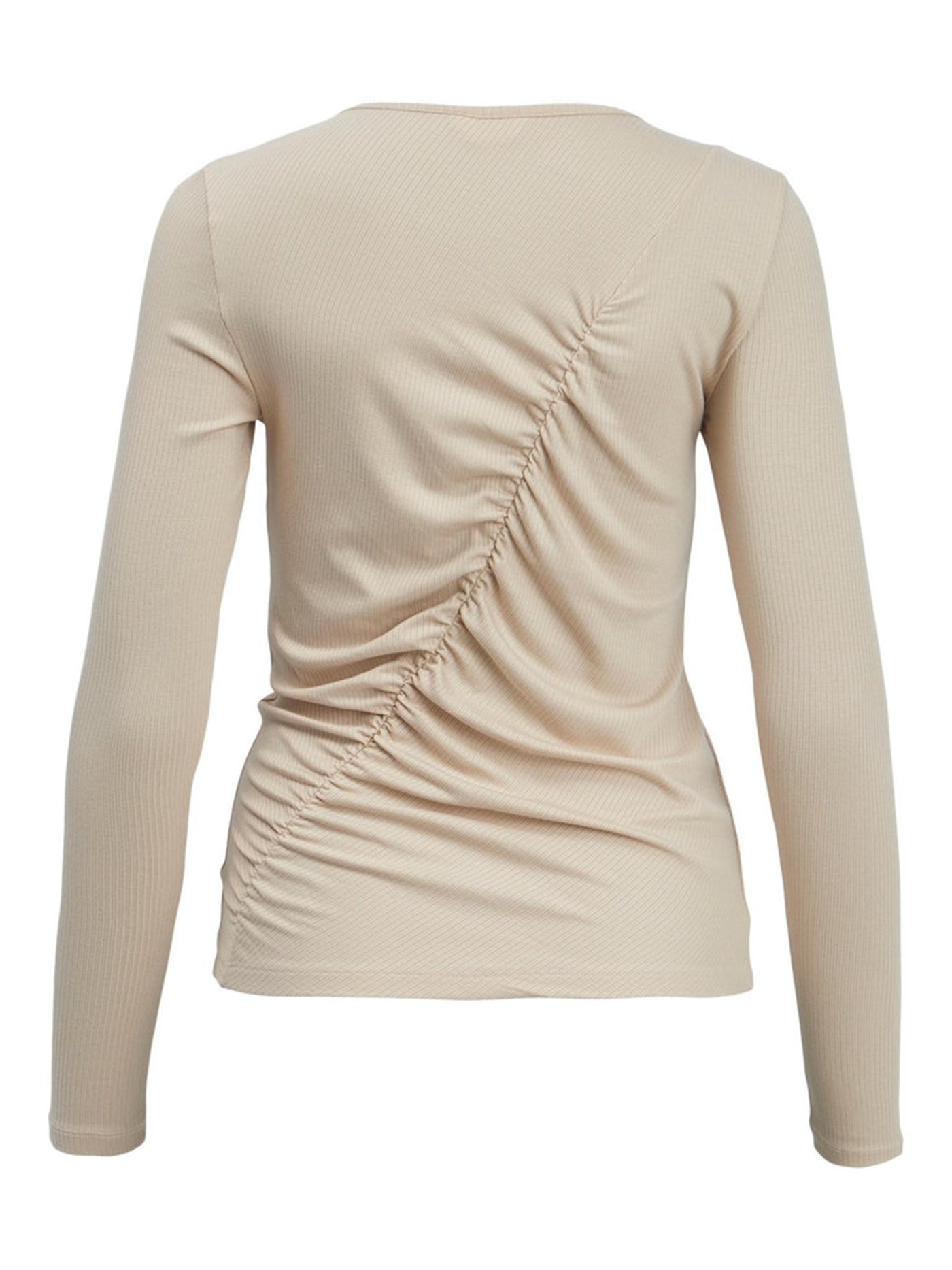 Jamie Long Sleeved Top - Sandshell - Object - Khaki 5