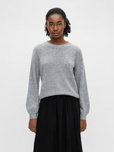 Load image into Gallery viewer, Eve Nonsia Pullover - Light Grey Melange - Object - Grey
